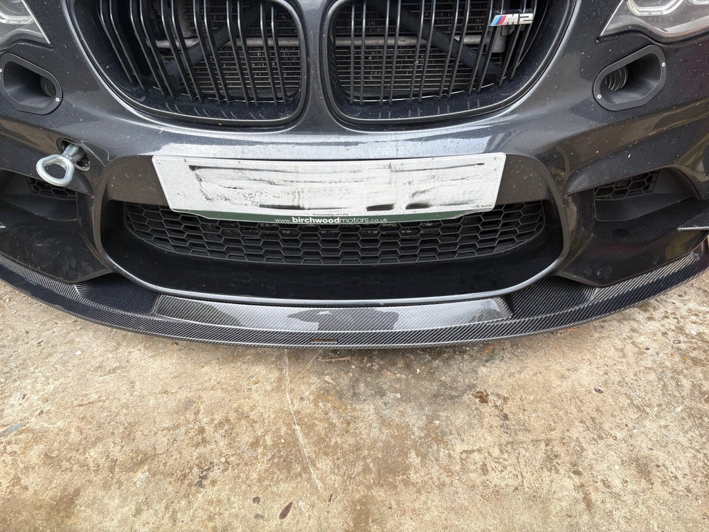 MTC Style Carbon Fibre Front Splitter for BMW F87 M2 OG 16-18
