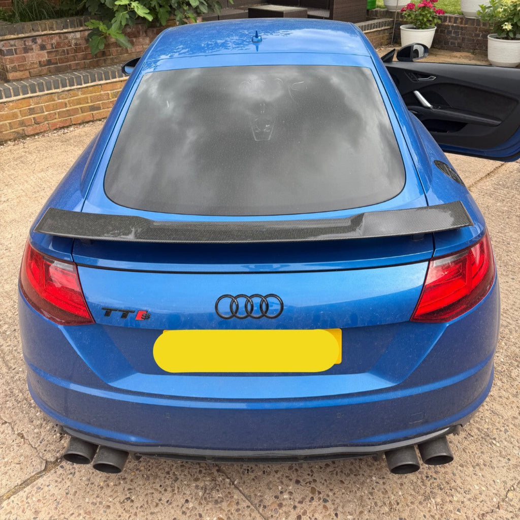 CF Style Carbon Fibre Boot Spoiler for Audi 8S TT TTS MK3 15-20