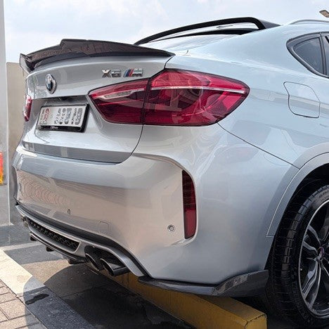 PSM Style Pre-Preg Carbon Fibre Boot Spoiler for BMW F16 X6 F86 X6M 15-18