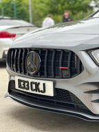 Mercedes W177 Gloss Black Grille Badge | Distronic Compatible