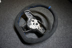 Volkswagen Polo MK5 6C Bespoke Custom Alcantara / Leather Steering Wheel (CUSTOM / GTI / R Line / GT 2014 - 2017 Models)