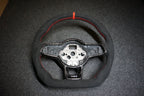Volkswagen Polo MK6 AW1 Bespoke Custom Alcantara / Leather Steering Wheel (CUSTOM / GTI / R Line / GT 2018 - 2021 Models)