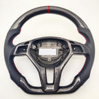 Mercedes C Class W204 Custom Carbon Fibre Steering Wheel (2011 - 2014 Models W204 facelift)
