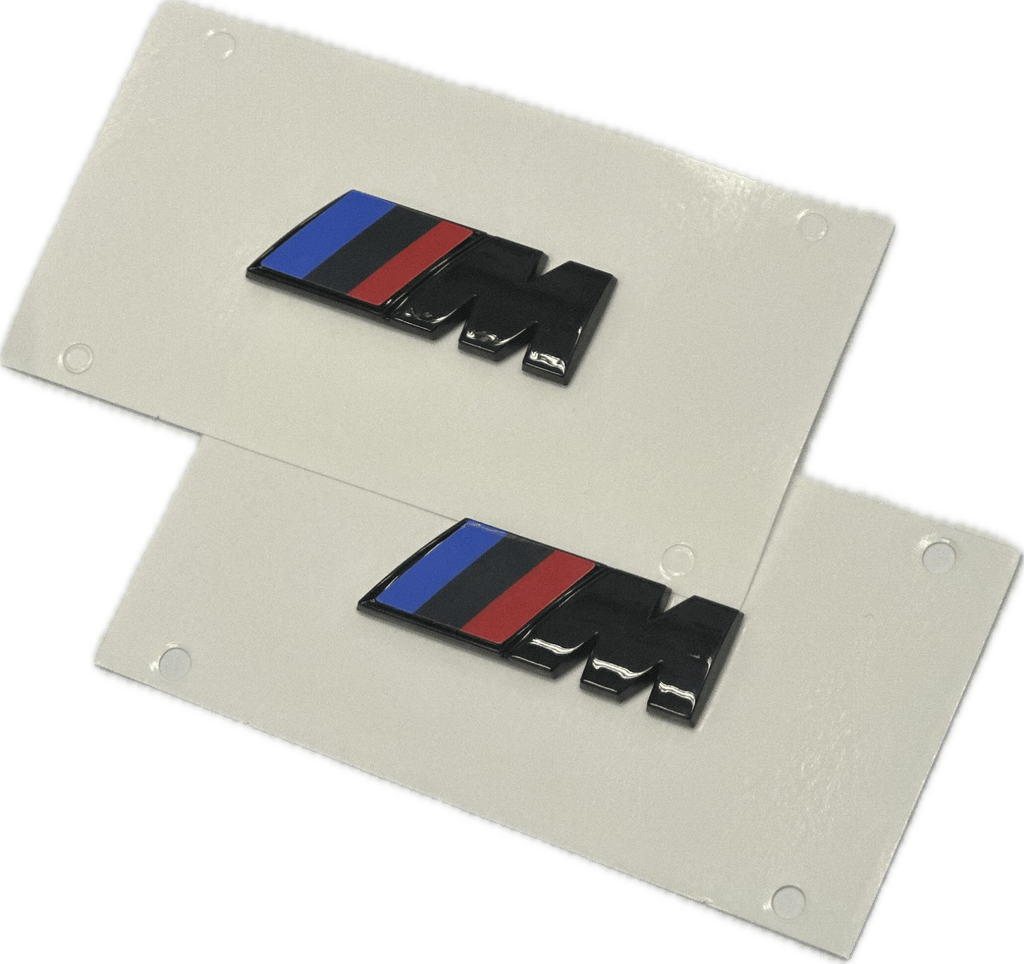 BMW F & G Series Gloss Black Side Wing Badges | M Sport