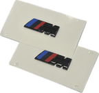 BMW F & G Series Gloss Black Side Wing Badges | M Sport