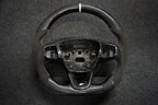 Ford Fiesta MK8 / MK8.5 Carbon Fibre Custom Steering Wheel (MK8 2018 - Present)