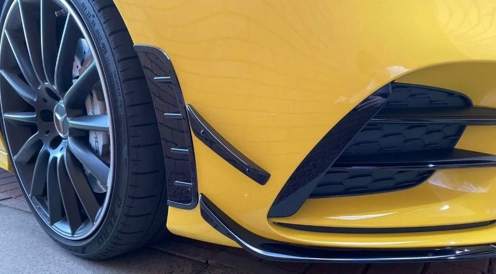 Mercedes AMG Line A35 Front Bumper Side Vent Trims