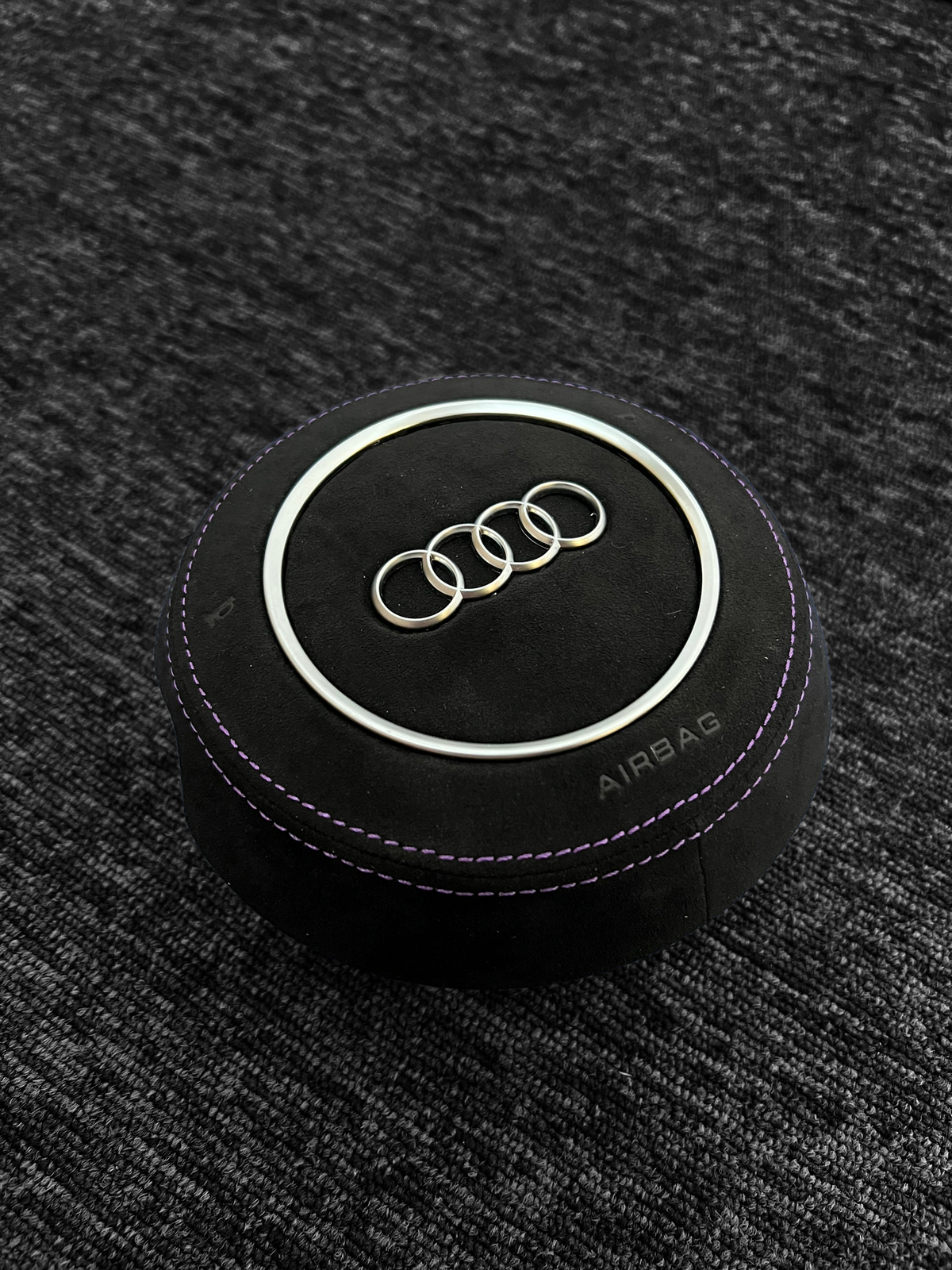 Audi A1 / S1 8X Custom Alcantara Airbag Cover (2010 - 2018)
