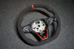 Volkswagen Golf MK8 Bespoke Custom Alcantara / Leather Steering Wheel (CUSTOM /  GTI / GTD / R-Line / R 2020+ Models)