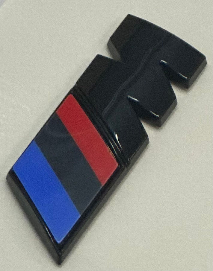 BMW F & G Series Gloss Black Side Wing Badges | M Sport