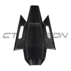 LAMBORGHINI REVUELTO CARBON FIBRE ENGINE COVER & ROOF SCOOP - CT DESIGN