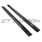 AUDI RS3 8Y 2022+ CARBON FIBRE SIDE SKIRTS - CT DESIGN V2