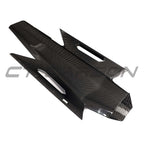 LAMBORGHINI REVUELTO CARBON FIBRE ENGINE COVER & ROOF SCOOP - CT DESIGN