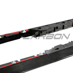 LAMBORGHINI REVUELTO CARBON FIBRE SIDE SKIRTS - CT DESIGN