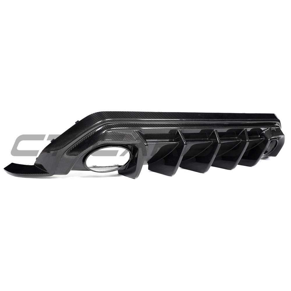 AUDI RS3 8Y SPORTBACK 2025+ CARBON FIBRE REAR DIFFUSER - CT DESIGN
