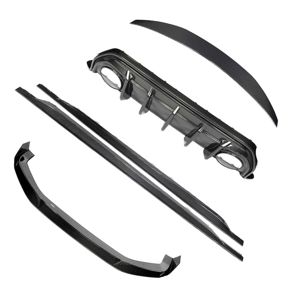 AUDI RS3 8Y 2025+ FACELIFT SALOON FULL CARBON FIBRE KIT - CT DESIGN V2
