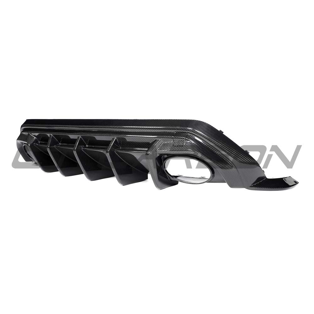 AUDI RS3 8Y SPORTBACK 2025+ CARBON FIBRE REAR DIFFUSER - CT DESIGN