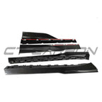 LAMBORGHINI REVUELTO CARBON FIBRE SIDE SKIRTS - CT DESIGN