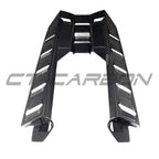 LAMBORGHINI REVUELTO CARBON FIBRE ENGINE COVER & ROOF SCOOP - CT DESIGN