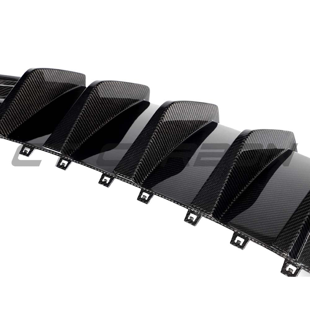AUDI RS3 8Y SPORTBACK 2025+ CARBON FIBRE REAR DIFFUSER - CT DESIGN