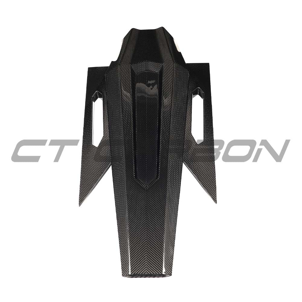 LAMBORGHINI REVUELTO CARBON FIBRE ENGINE COVER & ROOF SCOOP - CT DESIGN