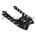 LAMBORGHINI REVUELTO CARBON FIBRE ENGINE COVER & ROOF SCOOP - CT DESIGN