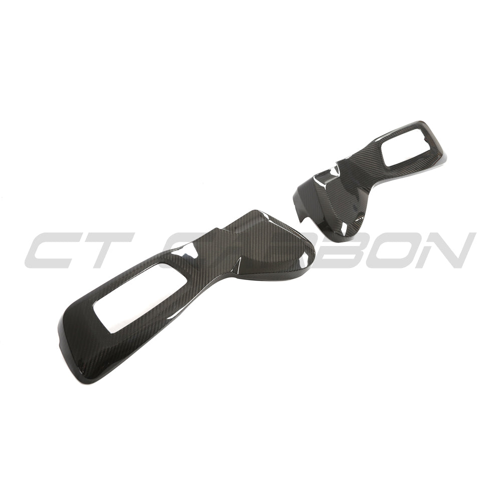 BMW F80 M3 2014-2020 CARBON FIBRE SEAT CONTROL COVER