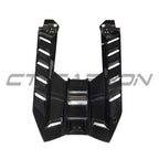 LAMBORGHINI REVUELTO CARBON FIBRE ENGINE COVER & ROOF SCOOP - CT DESIGN