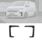 Inner Canard Loops In Gloss Black For Volkswagen Transporter T7 2025 on