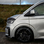 Inner Canard Loops In Gloss Black For Volkswagen Transporter T7 2025 on