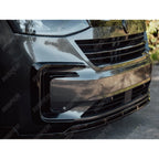 Inner Canard Loops In Gloss Black For Volkswagen Transporter T7 2025 on