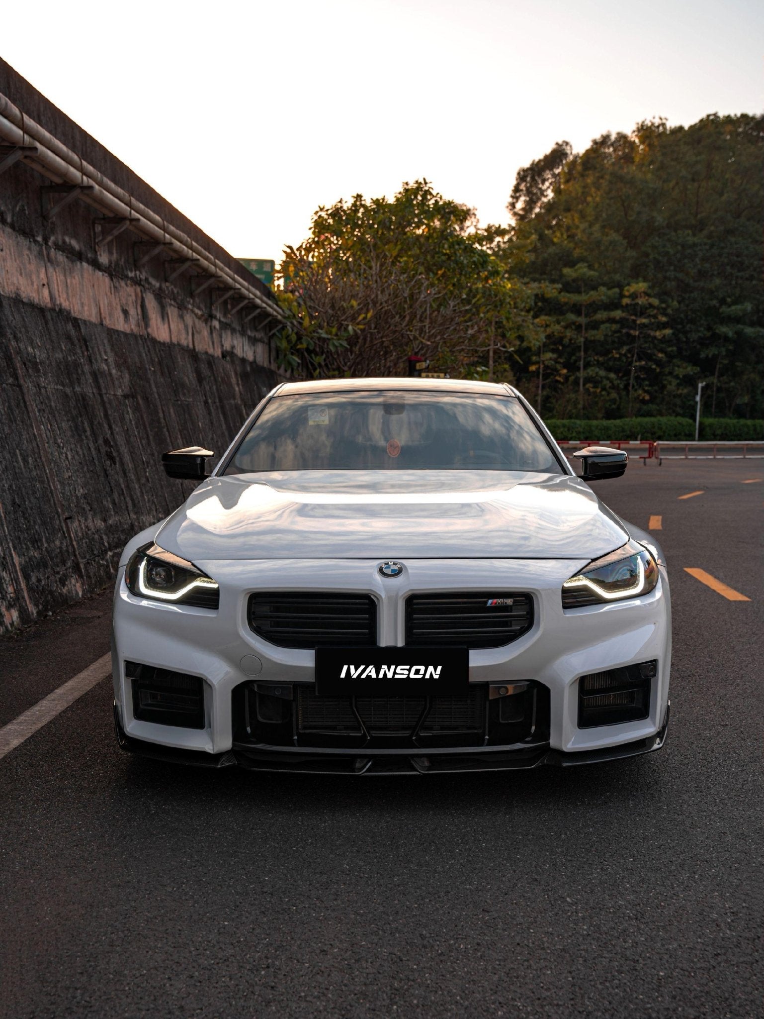 IVANSON - BMW M2 G87 DRY CARBON FIBER FRONT LIP