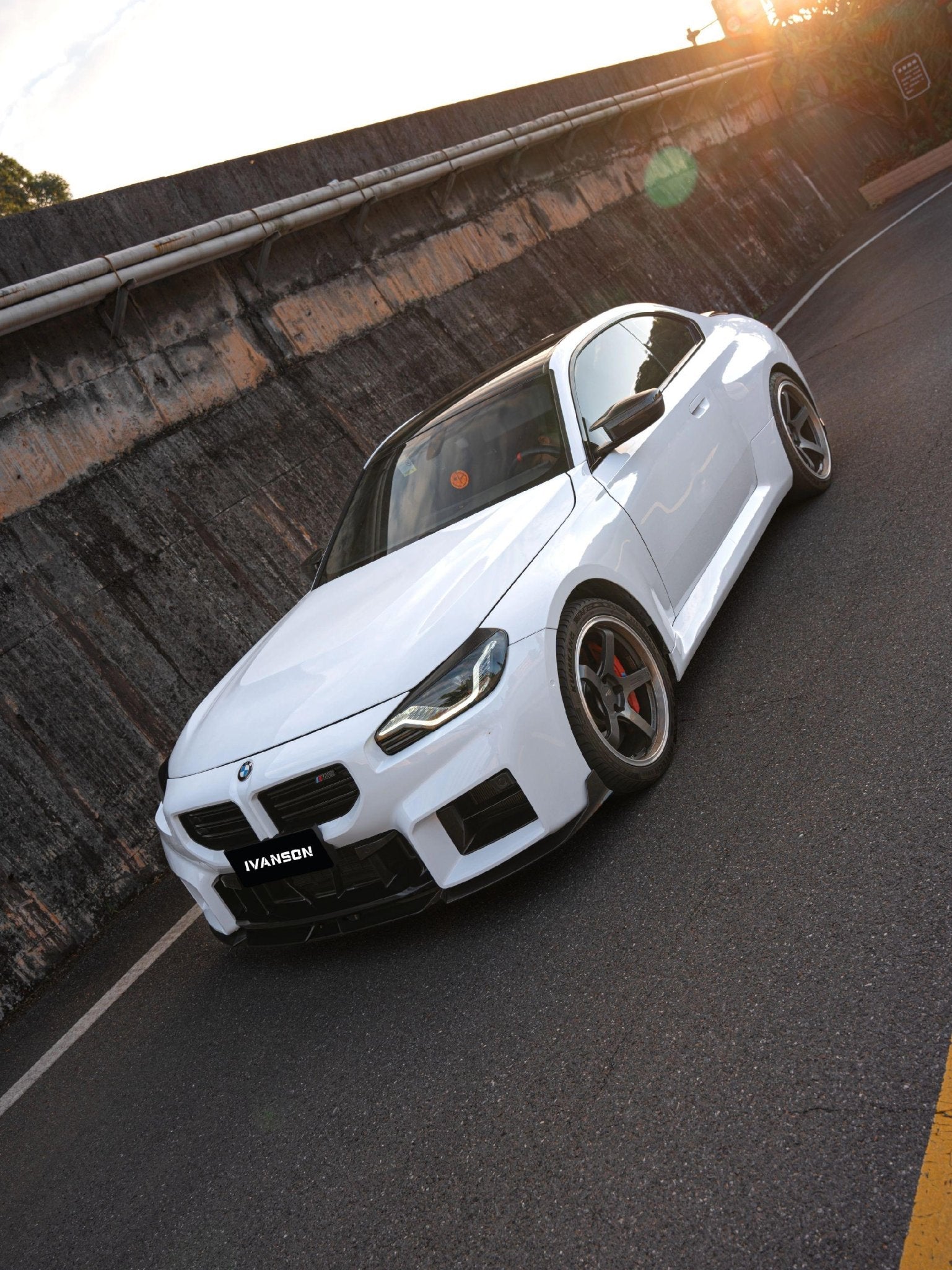 IVANSON - BMW M2 G87 DRY CARBON FIBER FRONT LIP