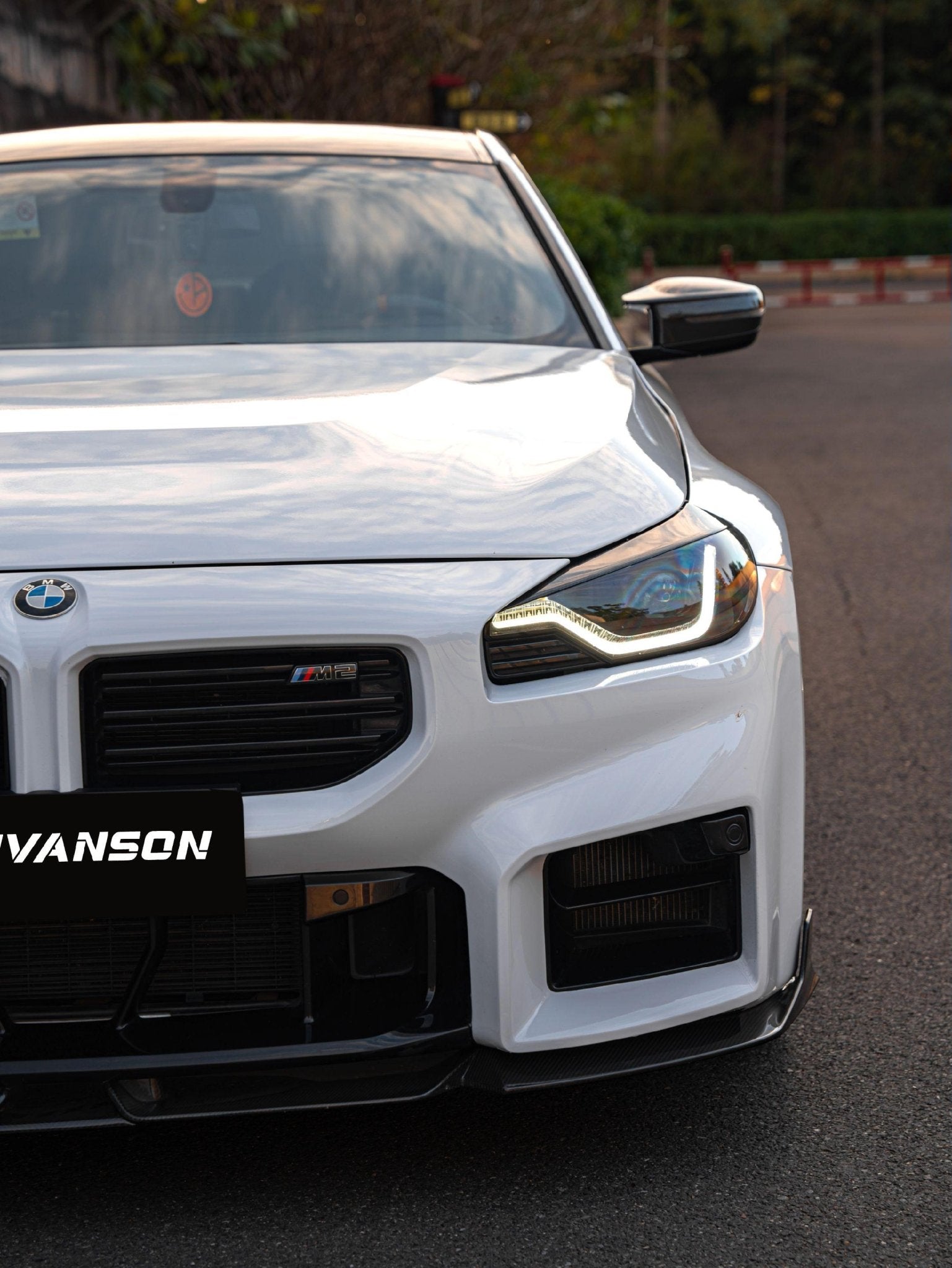 IVANSON - BMW M2 G87 DRY CARBON FIBER FRONT LIP