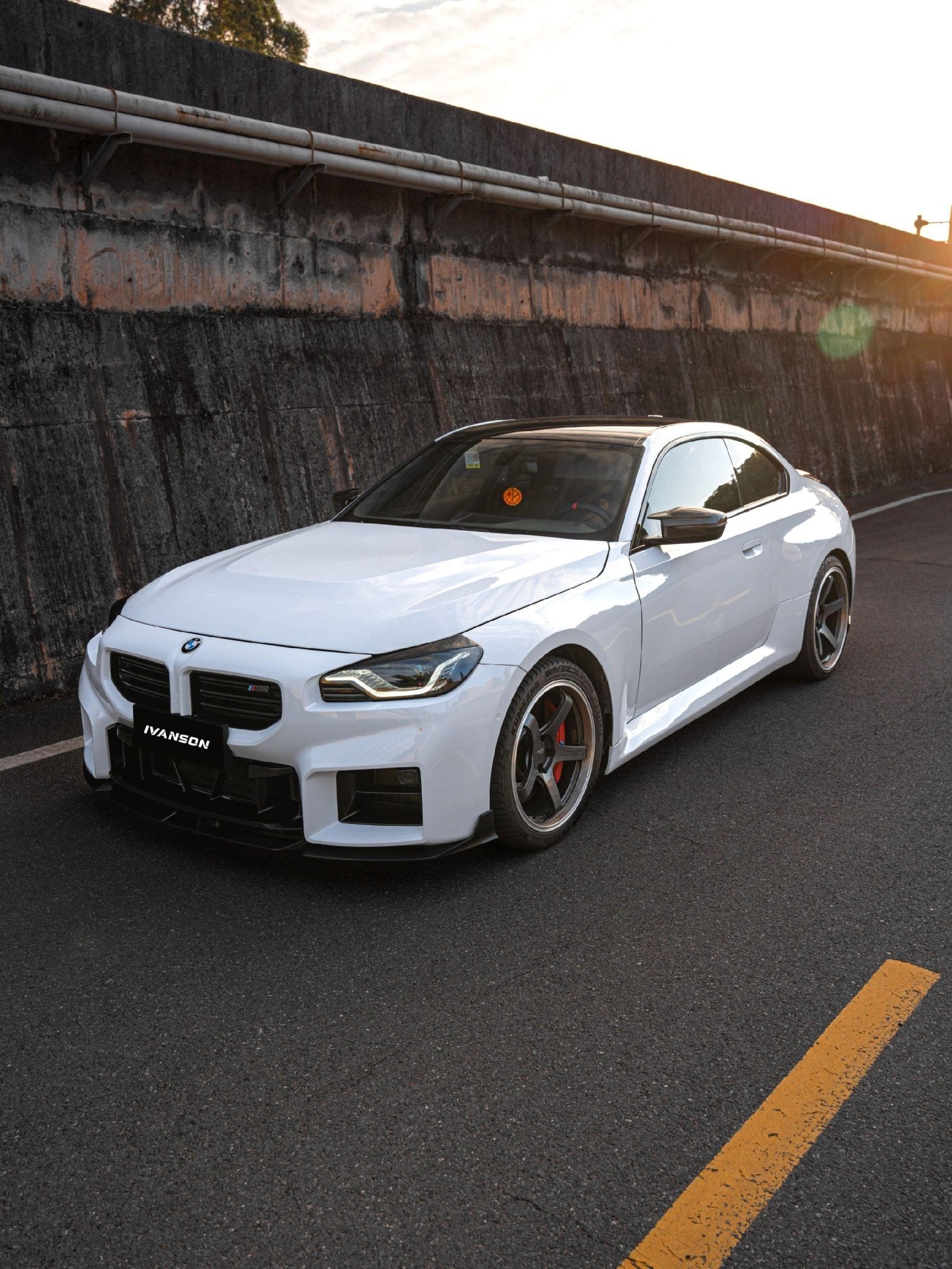 IVANSON - BMW M2 G87 DRY CARBON FIBER FRONT LIP