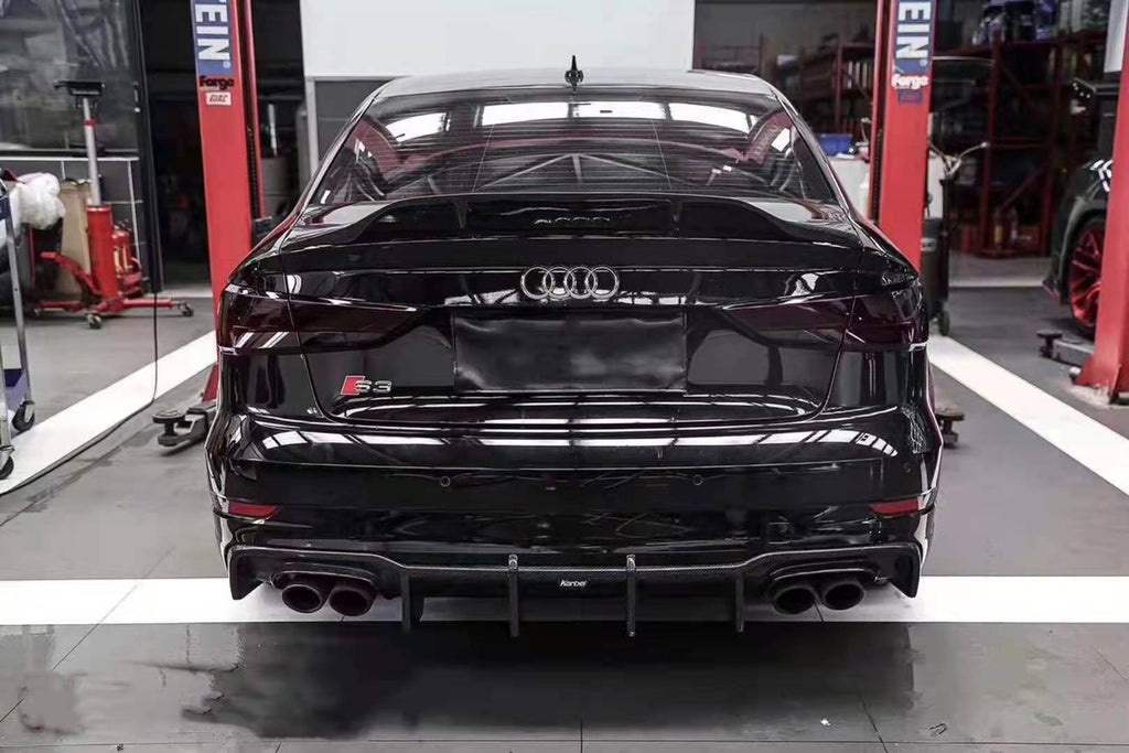KARBEL - AUDI A3 S-LINE / S3 8V CARBON FIBRE DIFFUSER