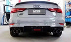 KARBEL - AUDI A3 S-LINE / S3 8V CARBON FIBRE DIFFUSER