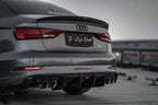 KARBEL - AUDI A3 S-LINE / S3 8V CARBON FIBRE DIFFUSER