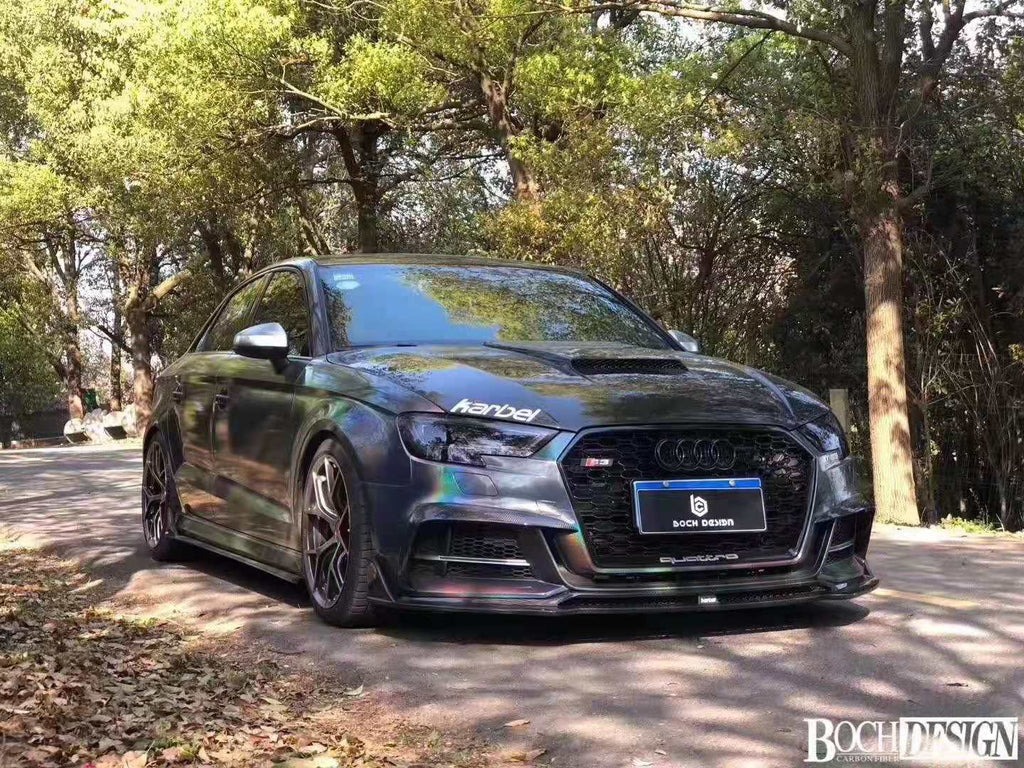 KARBEL - AUDI A3 S-LINE / S3 8V CARBON FIBRE UPPER VALENCES