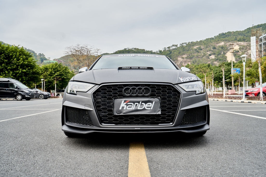 KARBEL - AUDI A3 / S3 8V CARBON FIBRE FRONT BUMPER