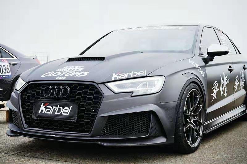 KARBEL - AUDI A3 / S3 8V CARBON FIBRE FRONT BUMPER