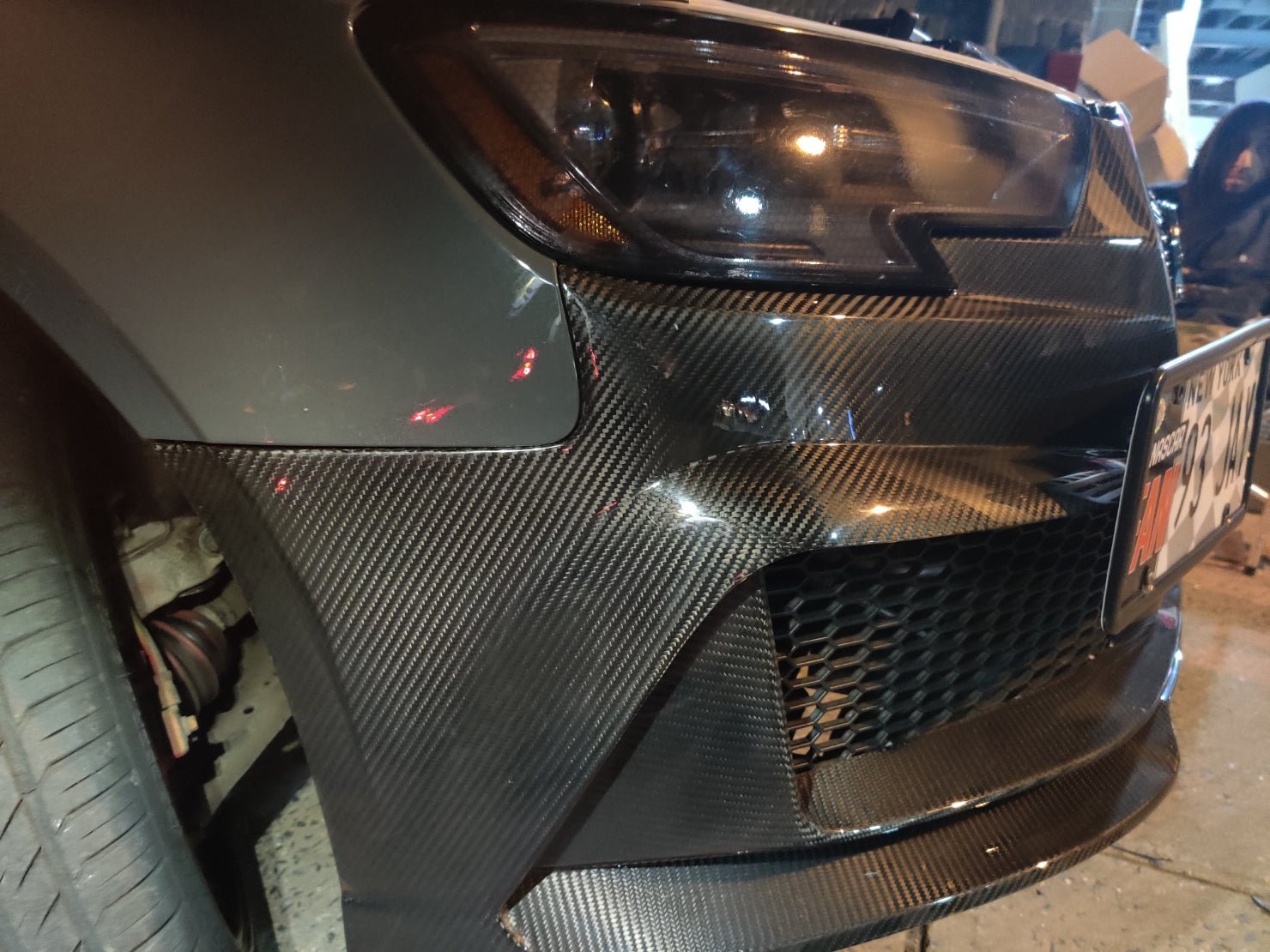 KARBEL - AUDI A3 / S3 8V CARBON FIBRE FRONT BUMPER