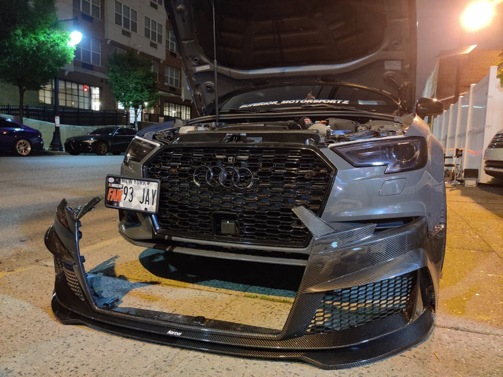 KARBEL - AUDI A3 / S3 8V CARBON FIBRE FRONT BUMPER