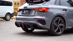 KARBEL - AUDI A3 / S3 8Y DRY CARBON FIBRE REAR DIFFUSER