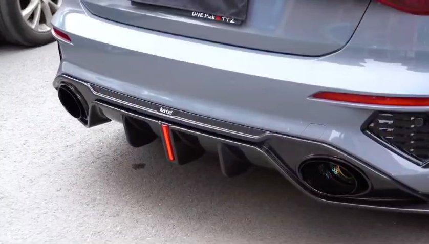 KARBEL - AUDI A3 / S3 8Y DRY CARBON FIBRE REAR DIFFUSER