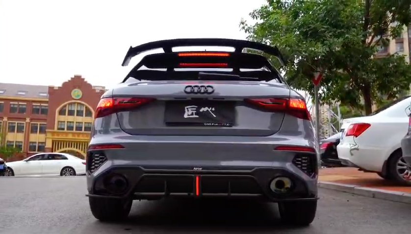 KARBEL - AUDI A3 / S3 8Y DRY CARBON FIBRE REAR DIFFUSER