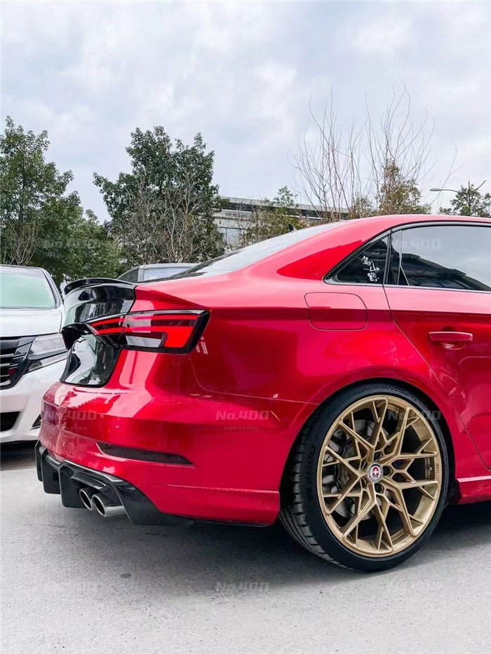 KARBEL - AUDI A3 / S3 / RS3 8V CARBON FIBRE DUCKTAIL REAR TRUNK LID