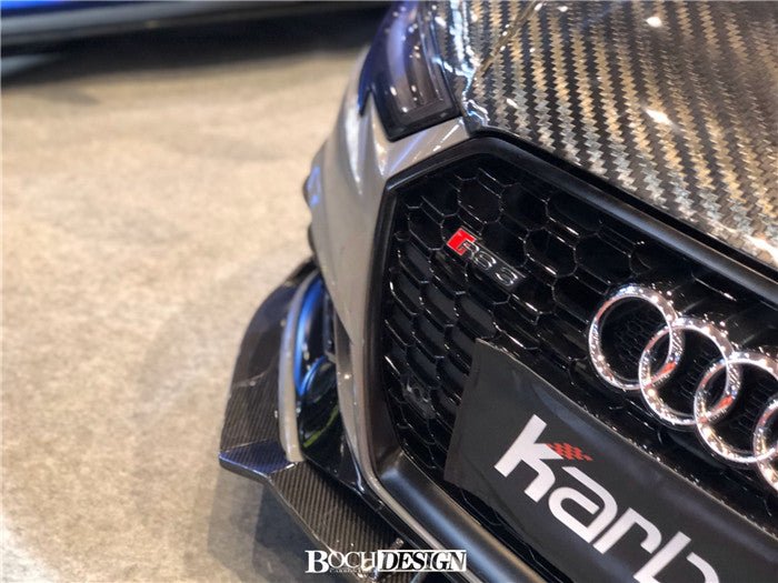 KARBEL - AUDI A3 / S3 / RS3 8V CARBON FIBRE HOOD V2