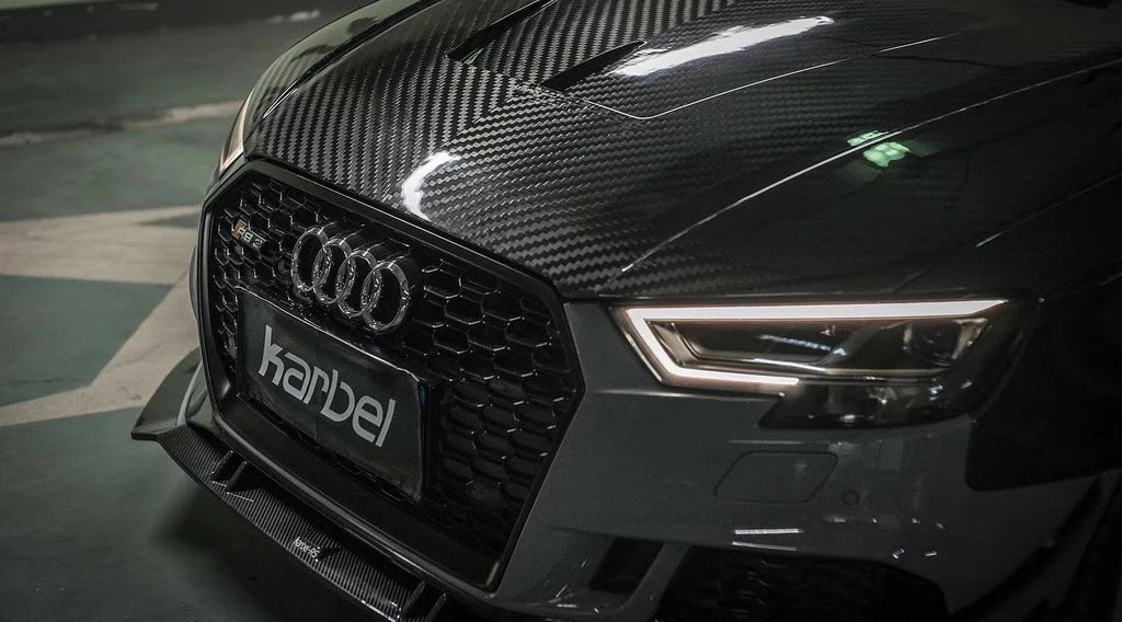 KARBEL - AUDI A3 / S3 / RS3 8V CARBON FIBRE HOOD V2