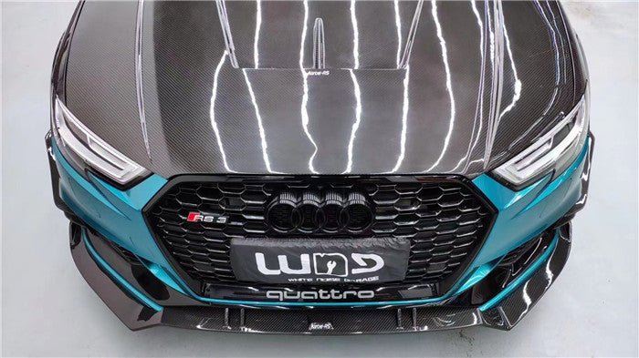 KARBEL - AUDI A3 / S3 / RS3 8V CARBON FIBRE HOOD V2